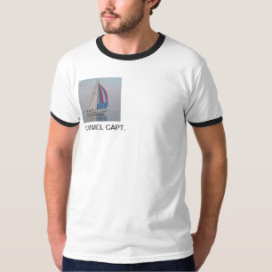 Regenbogen pic, kreuzende 008, CARMEL Kapitän T-Shirt