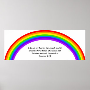 Regenbogen, Poster