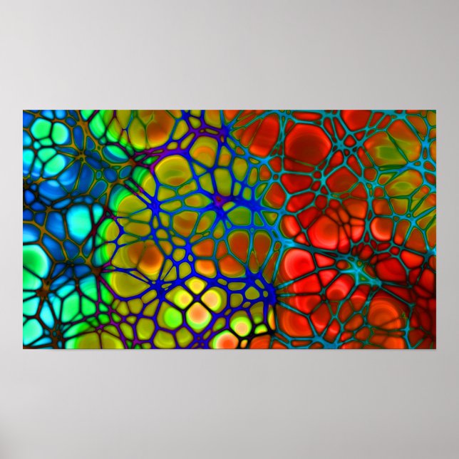 Regenbogen-Poster Poster (Vorne)