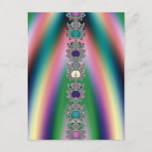Regenbogen Postkarte