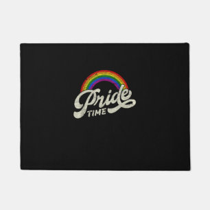 Regenbogen, Primezeit, LGBT-Tank oben Fußmatte