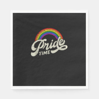 Regenbogen, Primezeit, LGBT-Tank oben Serviette