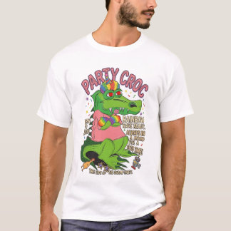 Regenbogen-Rave-Sumpfparty T-Shirt