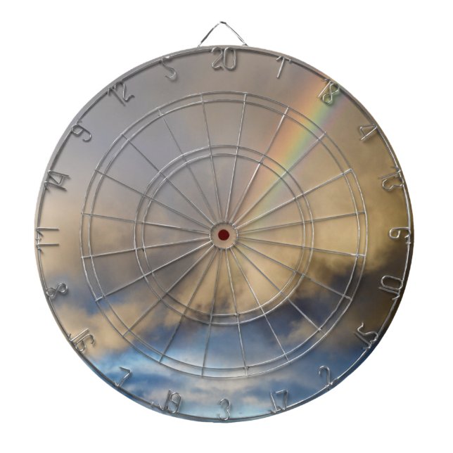 Regenbogen-Rebellion Dartscheibe (vorne)