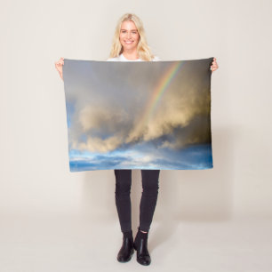 Regenbogen-Rebellion Fleecedecke