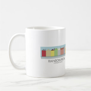 Regenbogen-Reihe Charleston, Sc-Kaffee-Tasse Kaffeetasse