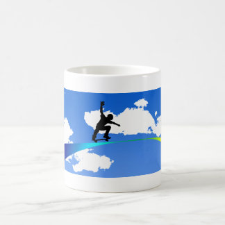 Regenbogen-Reiter Tasse