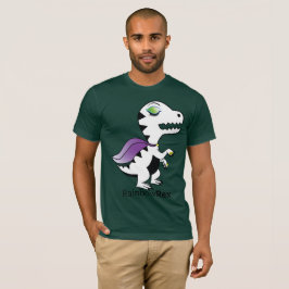 Regenbogen Rex Dragqueen T-Shirt