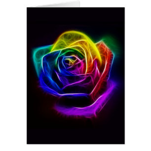 Regenbogen-Rosen-Fraktal