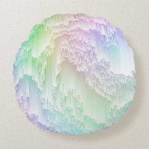 Regenbogen Rundes Kissen