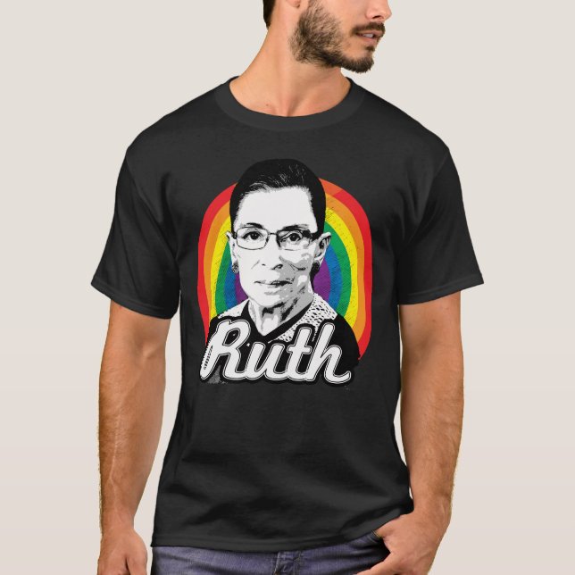 Regenbogen Ruth T-Shirt (Vorderseite)