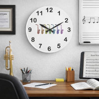 Regenbogen-Saxophon Farbige Jazz-Instrument