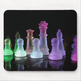 Regenbogen-Schach-Set-Mausunterlage Mousepad