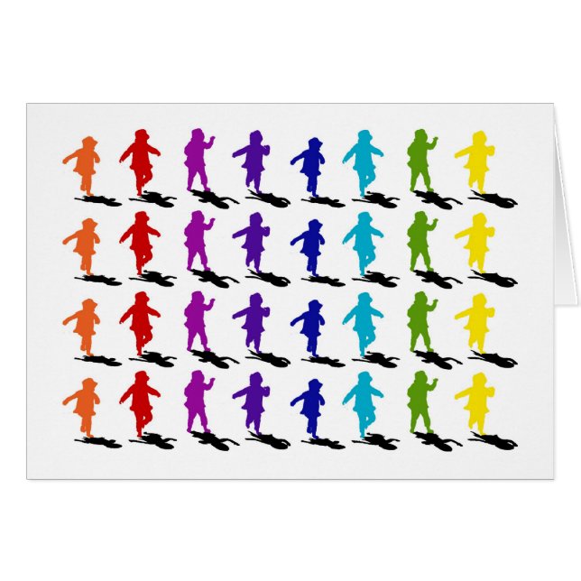 Regenbogen-Schatten (Vorderseite (Horizontal))