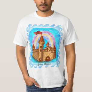 Regenbogen Schloss T-Shirt