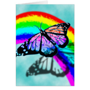 Regenbogen-Schmetterling