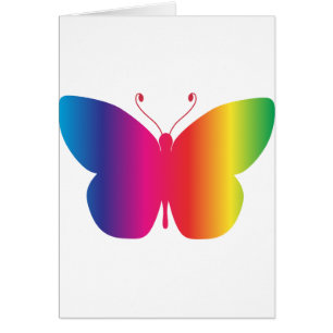 Regenbogen-Schmetterling