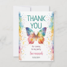 Regenbogen-Schmetterling 1. Geburtstag