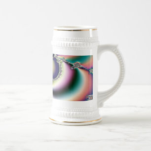 Regenbogen Schmetterling Bierglas