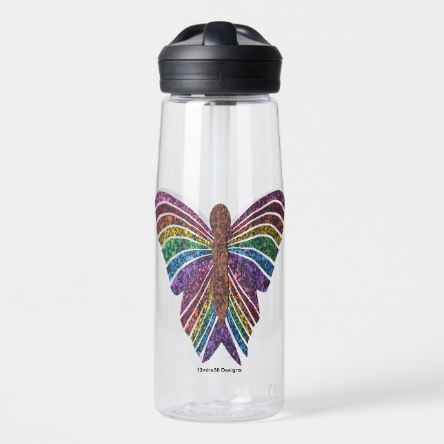 Regenbogen Schmetterling - CamelBak Wasserflasche  Trinkflasche (Vorne)