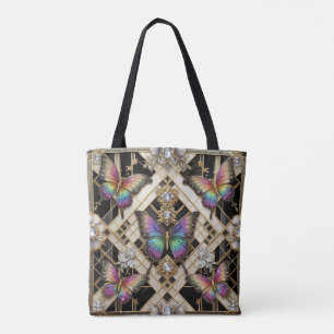Regenbogen-Schmetterling-Diamanten-Luxus-Tasche