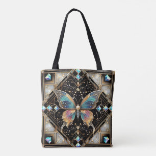 Regenbogen-Schmetterling-Diamanten-Luxus-Tasche