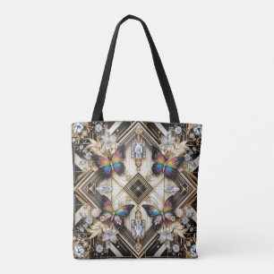 Regenbogen-Schmetterling-Diamanten Luxus-Tasche