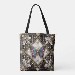Regenbogen-Schmetterling-Diamanten-Luxus-Tasche