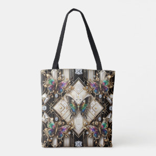 Regenbogen-Schmetterling-Diamanten-Luxus-Tasche