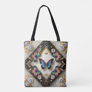 Regenbogen-Schmetterling-Diamanten-Luxus-Tasche