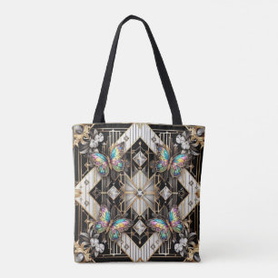 Regenbogen-Schmetterling-Diamanten-Luxus-Tasche
