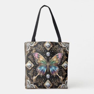Regenbogen-Schmetterling-Diamanten-Luxus-Tasche