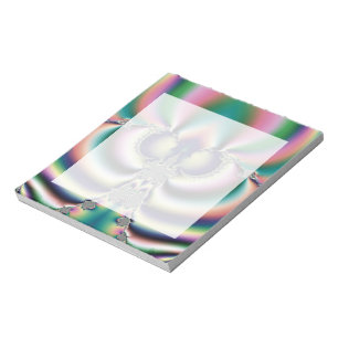 Regenbogen Schmetterling Notizblock