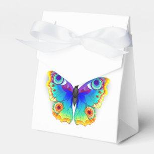Regenbogen Schmetterling Pfauenauge Geschenkschachtel