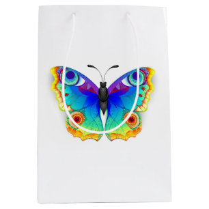 Regenbogen Schmetterling Pfauenauge Mittlere Geschenktüte