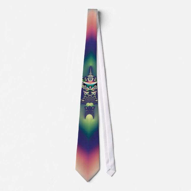 Regenbogen-Schmuck Krawatte (Vorderseite)
