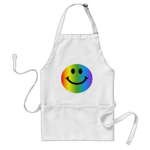 Regenbogen Schürze