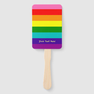 Regenbogen, Schwule und Sympathisanten Fächer