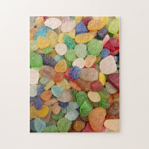 Regenbogen-Seeglas-Puzzlespiel Puzzle