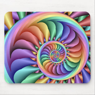 Regenbogen Sherbert Mousepad