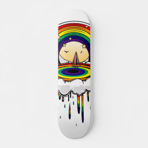 Regenbogen Skateboard