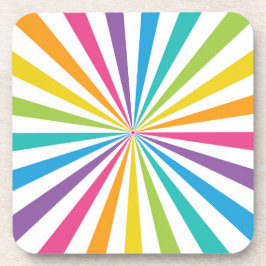 Regenbogen-Sonnenstrahl Getränkeuntersetzer