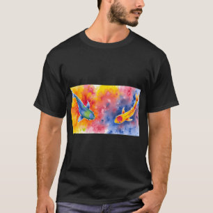 Regenbogen Sprudeln T-Shirt
