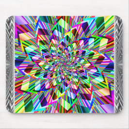 Regenbogen Squiral Mousepad
