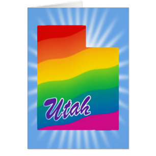 Regenbogen-Staat von Utah