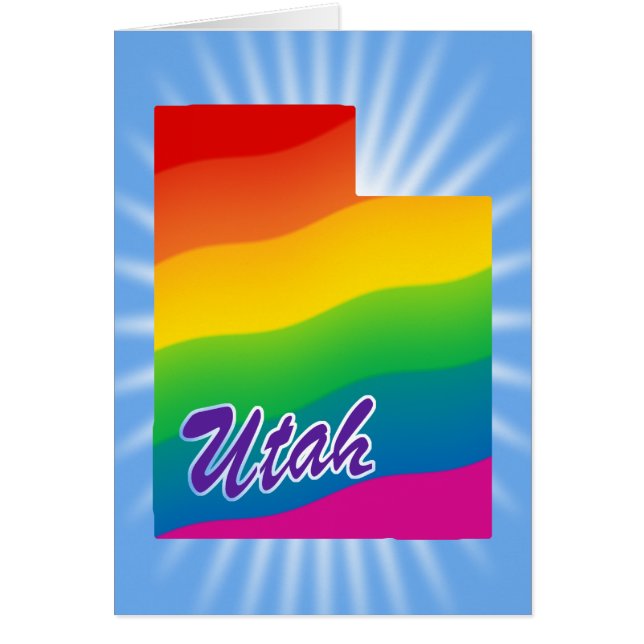 Regenbogen-Staat von Utah (Vorne)