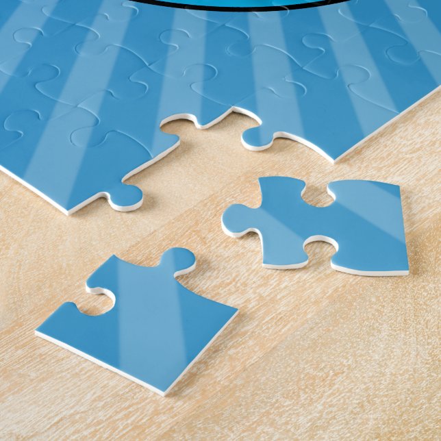 Regenbogen-Stangen Puzzle (Seite)