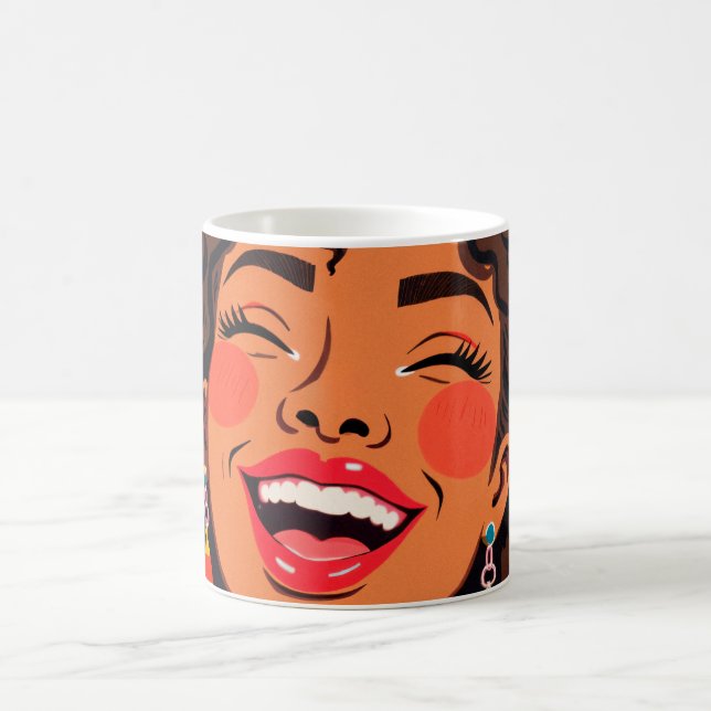 Regenbogen Stimmung Kaffeetasse (Mittel)
