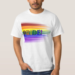 Regenbogen-Stolz! Die T - Shirts der Männer