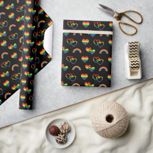 Regenbogen Stolz Geschenkpapier